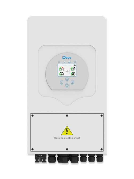 Onduleur hybride monophasé Deye 3,6 kVA - SUN-3.6K-SG03LP1-EU