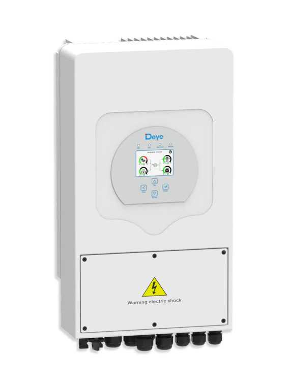 Deye 3.6 kVA single-phase hybrid inverter - SUN-3.6K-SG03LP1-EU