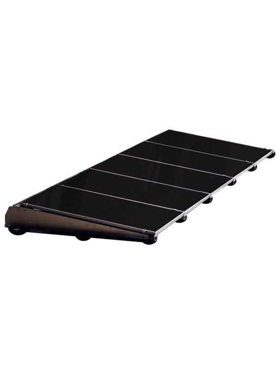Sistema de cubierta plana FlatFix para paneles de retrato de 170 a 178 cm