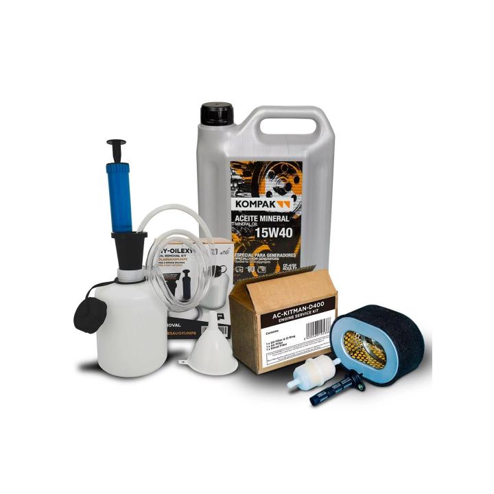 Complete maintenance kit for diesel generator - Kompak, ITC Power, Black & Decker