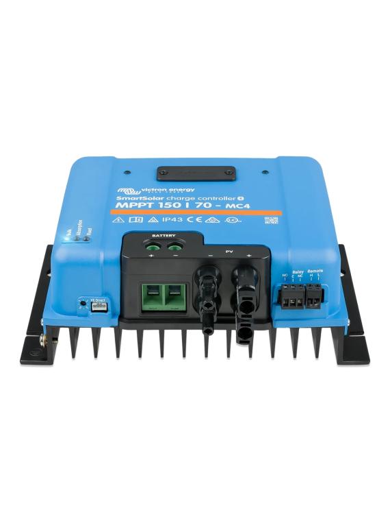 Regulador de carga Victron SmartSolar 150/60 a 150/100 MPPT con tornillos o tipo MC4 — vue 4