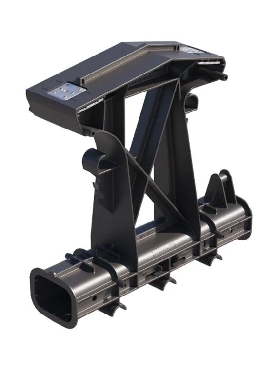 FlatFix Fusion flat roof system for portrait panels from 170 to 178 cm — vue 2