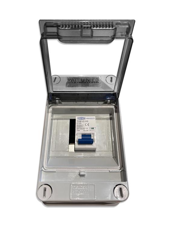 Batteriekasten mit automatischer Sicherung 125 A DC 250 V — vue 2