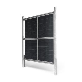 HPX solar fence: sturdy, environmentally friendly installation