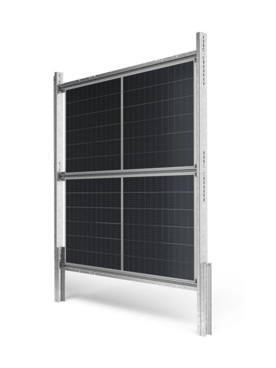 Valla solar HPX: instalación robusta y ecológica