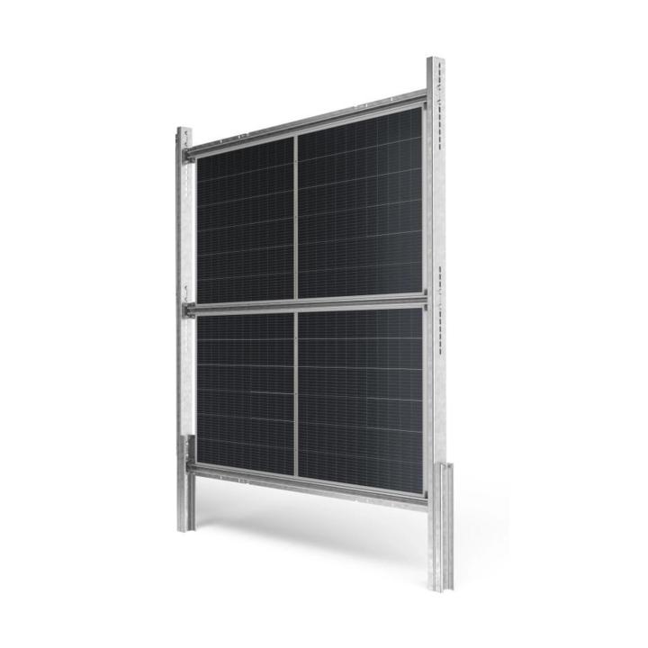 HPX solar fence: sturdy, environmentally friendly installation