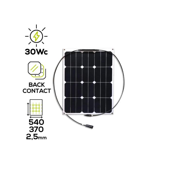 12V MX FLEX 35Wc flexible solar panel