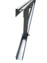 Grote liggende aluminium standaard