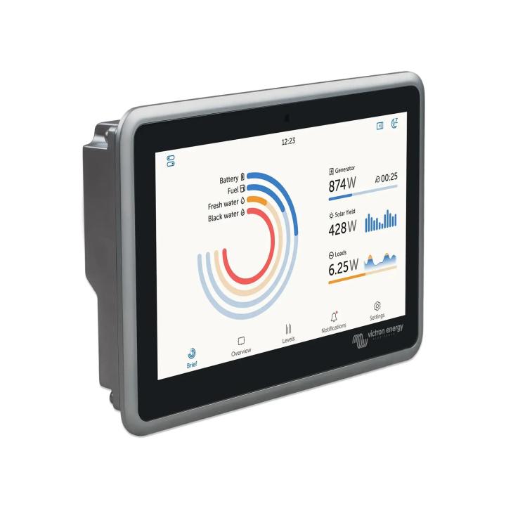 Victron Ekrano GX touchscreen monitoring – Supervise your energy