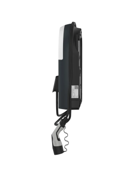 EVlink Pro AC 7.4 kW charging point - Type 2 cable attached — vue 4