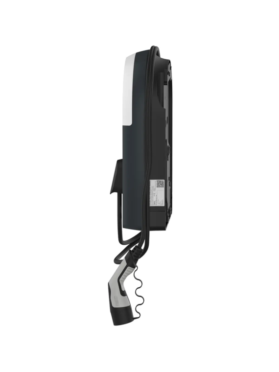 EVlink Pro AC 7,4 kW laadpunt - Type 2 kabel bevestigd — vue 4