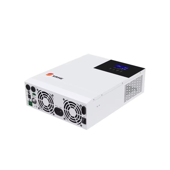 Inversor autónomo SRNE 3300 W 24 V HF2430S80-H – MPPT integrado