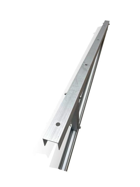 Aluminium ground mounting kit - 13° tilt - landscape — vue 5