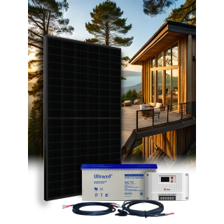 Kit Solar Autónomo 12V – Batería Plomo