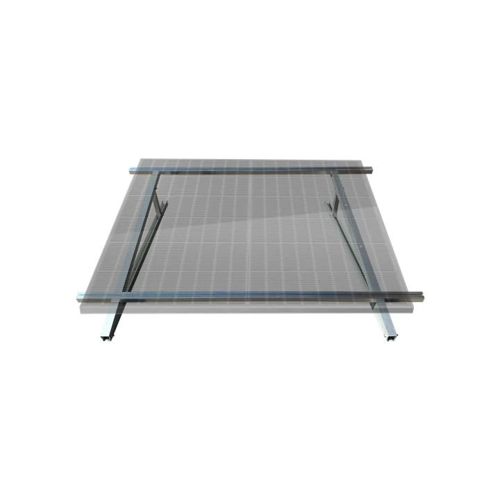 Kit de aluminio para montaje en el suelo