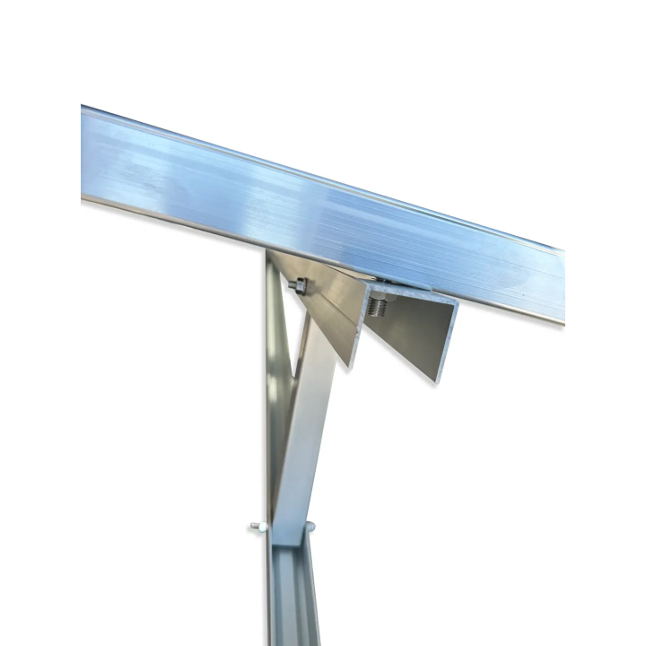 Aluminium ground mounting kit - 13° tilt - landscape