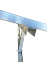 Aluminium ground mounting kit - 13° tilt - landscape — vue 9