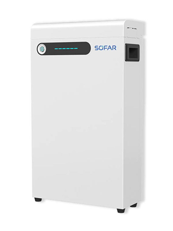 Batería de litio Sofar Solar GTX-5000S-SANS-cable - 51,2 V LiFePO4 5,12 kWh – Sin cable