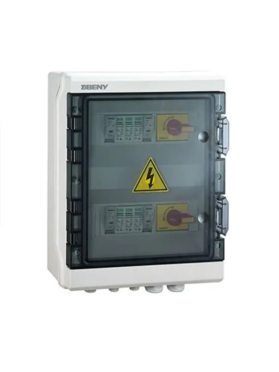 Caja de protección contra sobretensiones ZJBENY DC 1000 V 32 A (2 entradas/2 salidas) – BHS-2/2