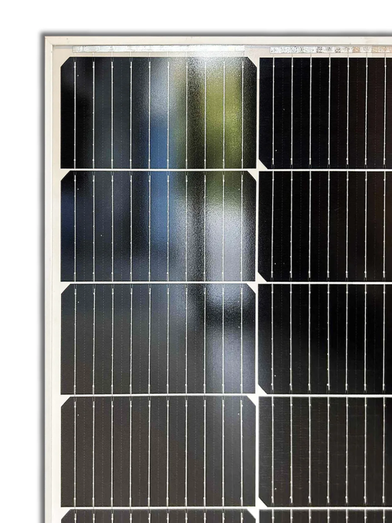 Panel solar monocristalino de 100 Wp – Modelo AST100-17M — vue 4