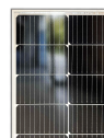 Panel solar monocristalino de 100 Wp – Modelo AST100-17M — vue 4