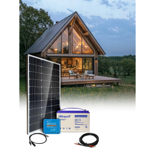 Solar Kit Off-Grid 100 Wp – 12V – Battery