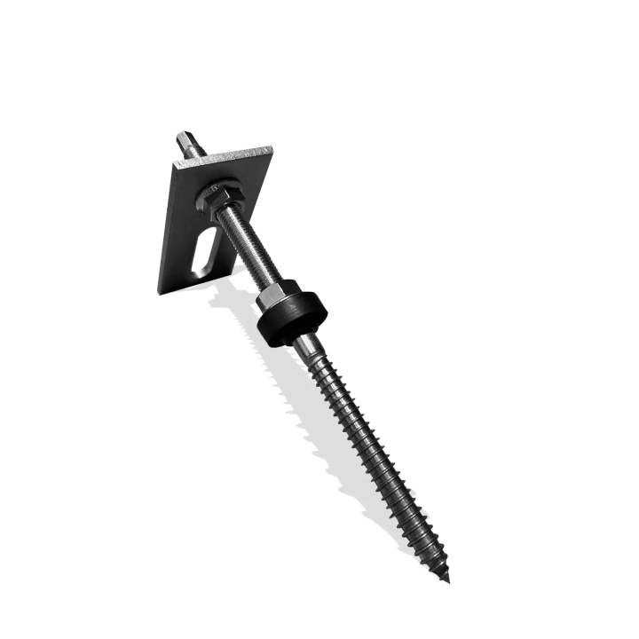 Tornillo M10x300 para cubiertas de chapa ondulada con arandela integrada