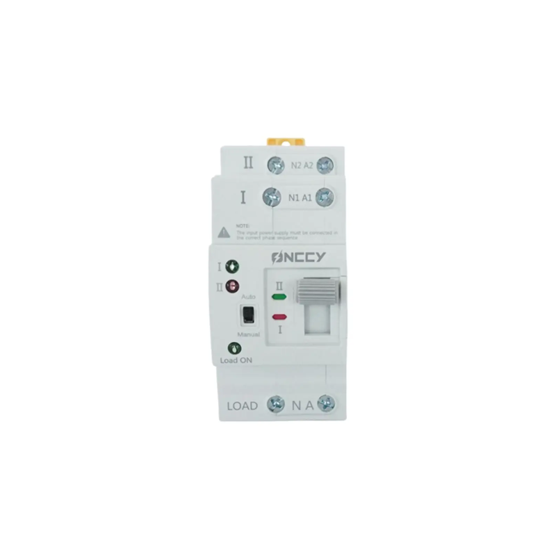 Automatische omvormer ONCCY EATS2 2P 63A – Betrouwbare dubbele voeding — vue 2