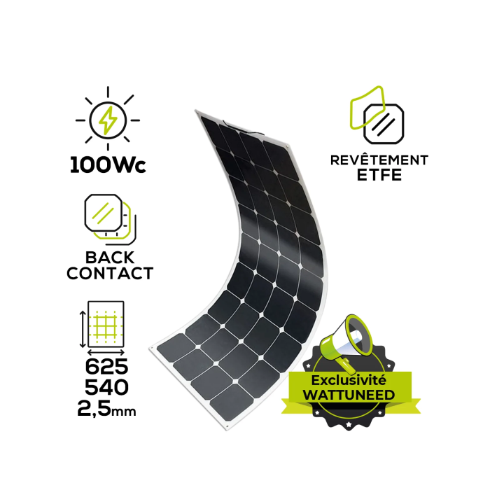 Panel solar MX FLEX 100Wp PROTECT 12V