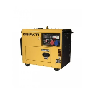 Kompak Dieselgenerator 6,3kW Vol vermogen 230V/400V Geluidgedempt NT-8000SE-T