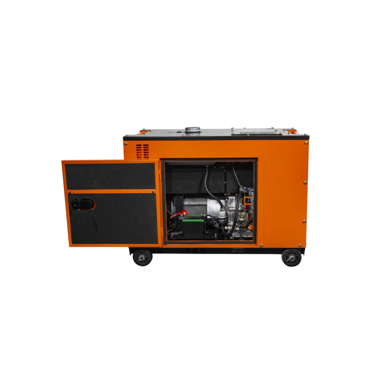 Black+Decker Generador Diesel 6,3kVA Full Power 230V Insonorizado BXGND6300E