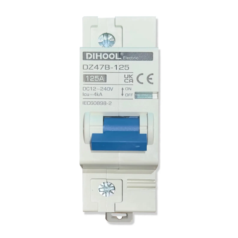 Interruptor automático 125A CC 250V rearmable