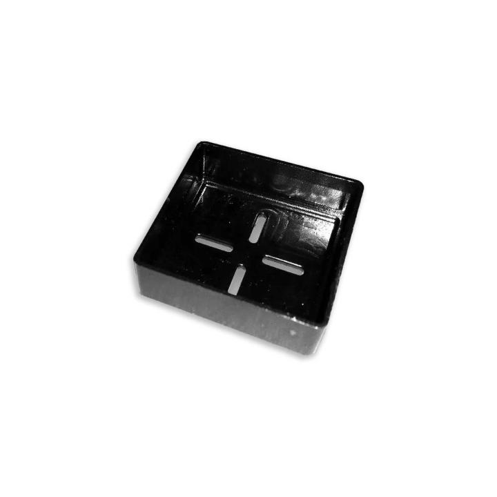 Fastening kit for solar panels on sheet metal roofs