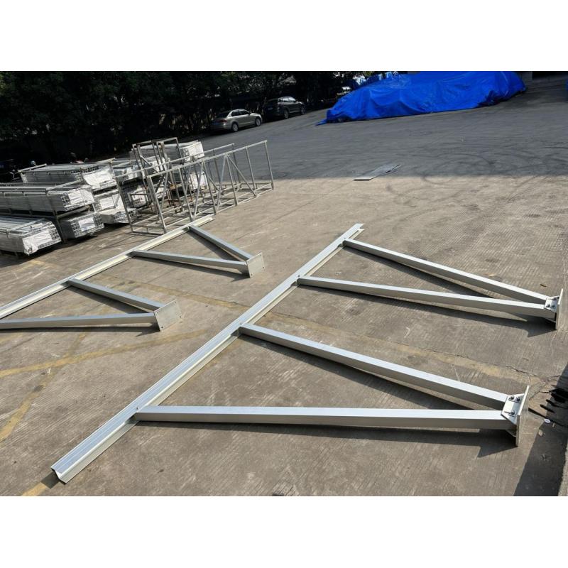 Aluminium photovoltaic carport for 15 panels (structure only) — vue 6