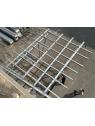 Aluminium photovoltaic carport for 15 panels (structure only) — vue 10