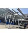 Aluminium fotovoltaïsche carport voor 15 panelen (alleen structuur) — vue 11