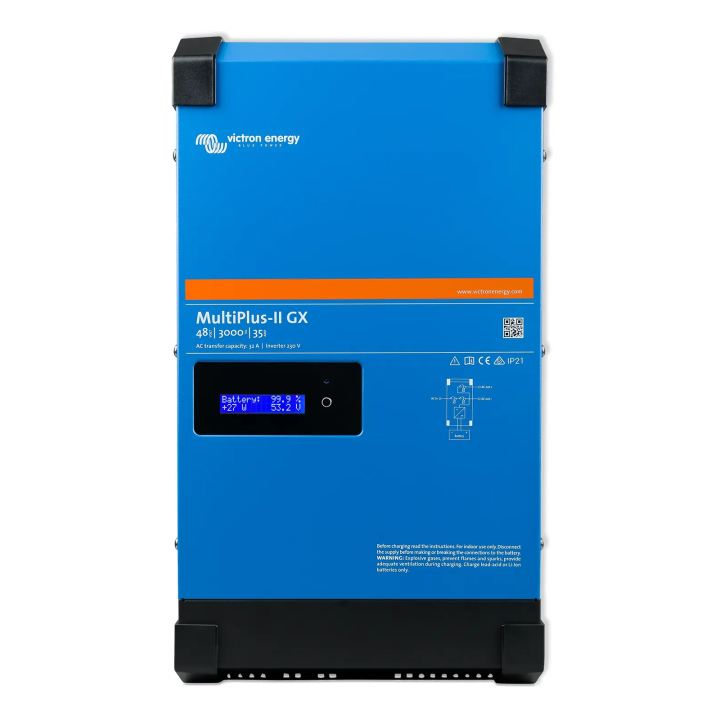 Wechselrichter-Set Mono 3 kW – Batterie 4,80 kWh – Victron — vue 3