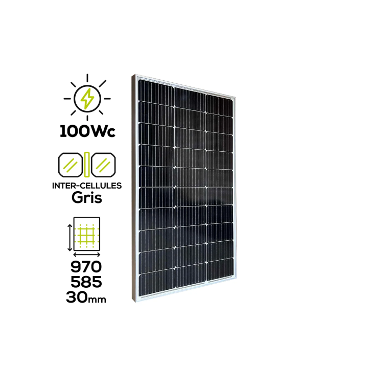 Reliable 100Wp AST100-17M Monocrystalline Solar Panel
