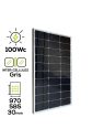 100-Wp-monokristallines Solarmodul – Modell AST100-17M — vue 5