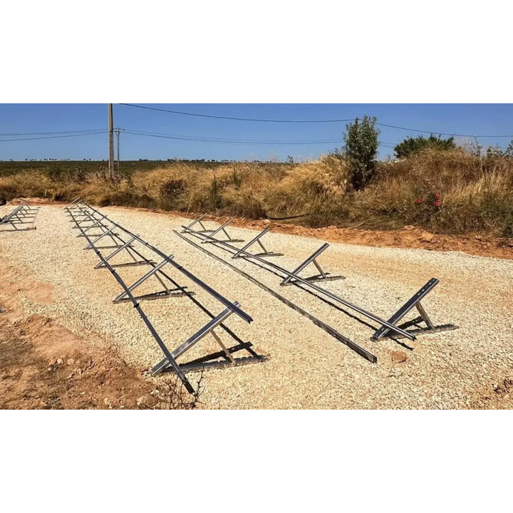 Kit de fixation sur structure au sol