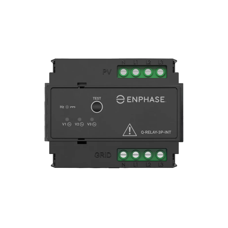 Relais Q Triphasé Enphase Q-RELAY-3P-INT – Protection Découplage Micro-onduleurs IQ7/IQ8
