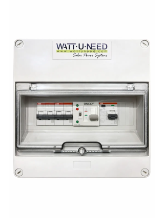 230 V 32 A changeover panel with socket