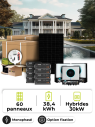 Zonnepaneel Kit Off-Grid 27,0 kWp – Mono 30 kW – Batterij 4,80 kWh