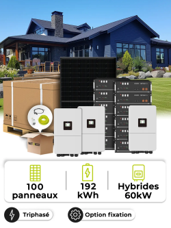 Solar-Kit Industrie 36 kWp – Tri 60 kW – Batterie 192 kWh