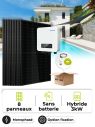 Zonne-energieset voor eigen gebruik / geen teruglevering 3,6 kWp – Mono 3,0 kVA – zonder opslag