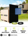 Kit 25 panels self-consumption / reinjection tri 8000W SMA without storage