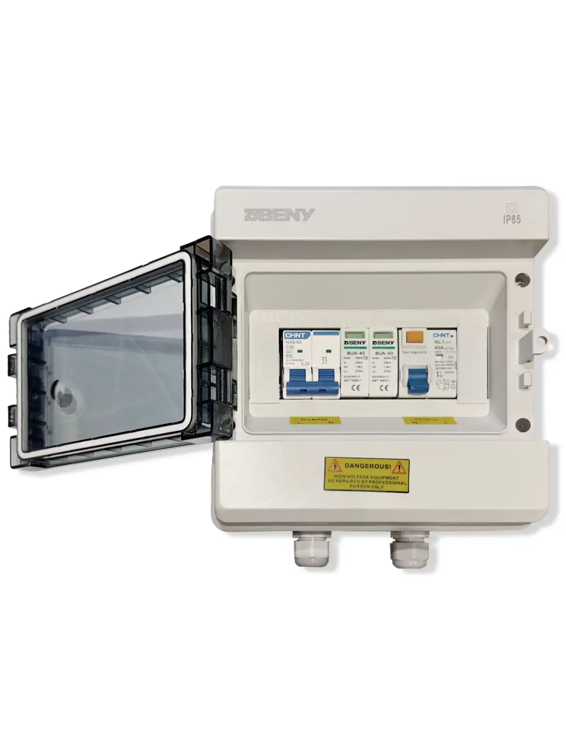 ZJBENY AC 16-25A 230V IP65 bliksemafleider kast — vue 2