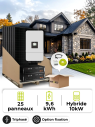 Kit Solaire Autoconsommation 11,3 kWc – Tri 10 kW – Batterie 9,60 kWh