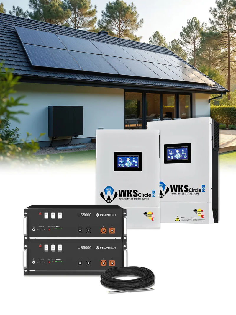 13 kW Mono Inverter Pack – 9.60 kWh Battery