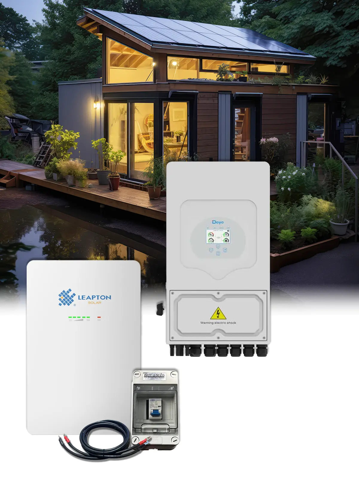 Pack Rétrofit Mono 3,6 kW – Batterie 5,12 kWh